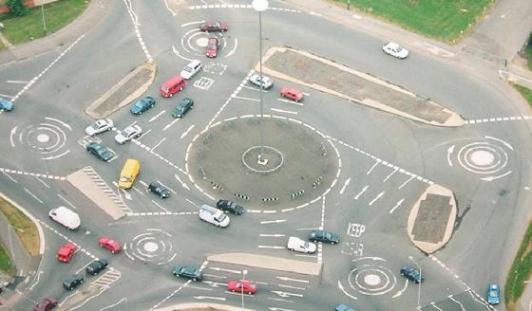 An Honest-to-god Roundabout in Swindon